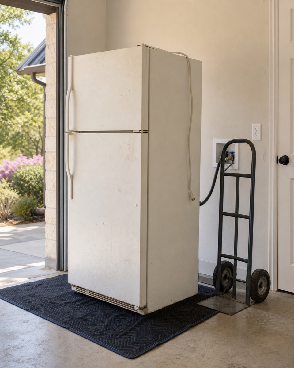 Old appliance removal